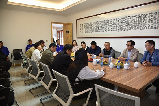 青海省生態(tài)環(huán)境廳到重山思沃瑞考察調(diào)研22