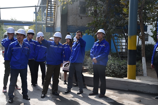 青海省生態(tài)環(huán)境廳到重山思沃瑞考察調(diào)研22