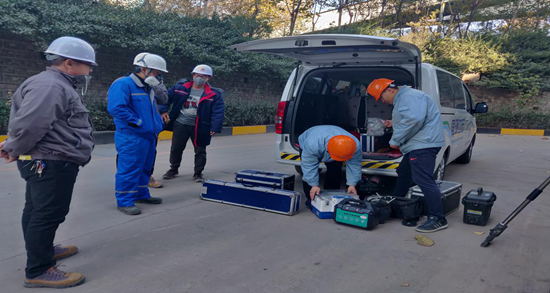 重山思沃瑞進(jìn)行排放檢測(cè)41