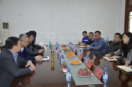 國家工信部到魯中水泥進行調研15