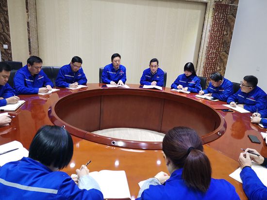 魯中水泥銷售公司召開部門會議54