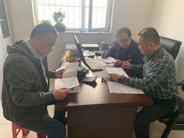 集團(tuán)財(cái)務(wù)中心到黃驊三陽(yáng)指導(dǎo)工作14