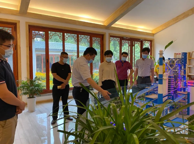 淄博市環(huán)境污染防控中心到重山思沃瑞調(diào)研66