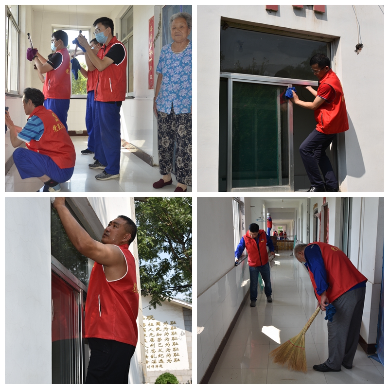 擇善明德敬老人 黨旗飄飄踐良知——重山集團(tuán)黨總支組織開(kāi)展黨員志愿服務(wù)活動(dòng)50