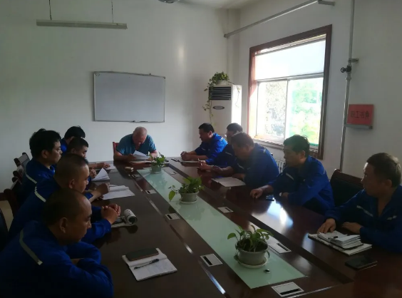 熱電廠組織召開月度工作會議      93