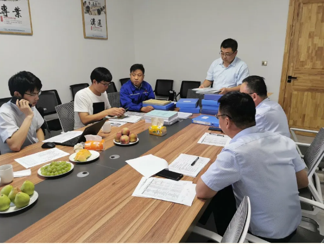 萬華集團相關領導到重山思沃瑞進行調研20