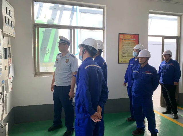 區(qū)消防大隊(duì)到魯中水泥開(kāi)展消防執(zhí)法檢查63