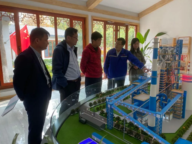 中國化工集團(tuán)到重山思沃瑞參觀考察45